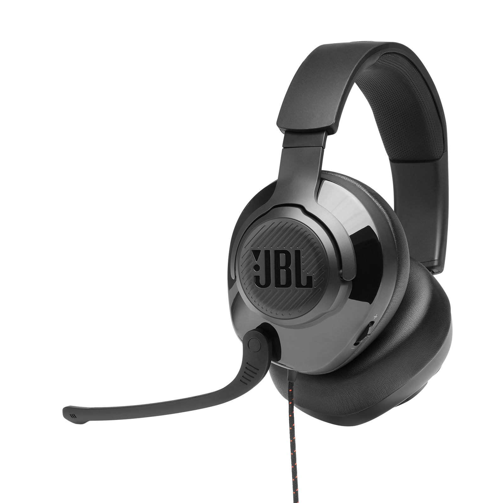 JBL Quantum 200 Black | Over-Ear Wired Gaming Headset - PS5/XBOX One/Switch/PC Compatible - 3.5mm Connectivity - With PC Splitter Gaming Headset